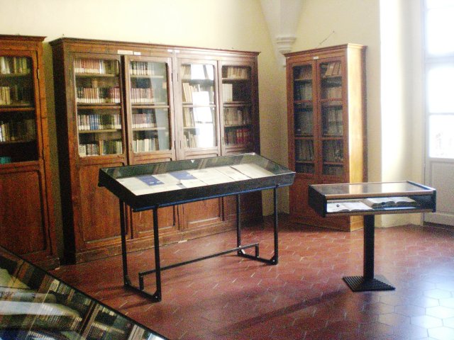 Biblioteca, sala museale 1